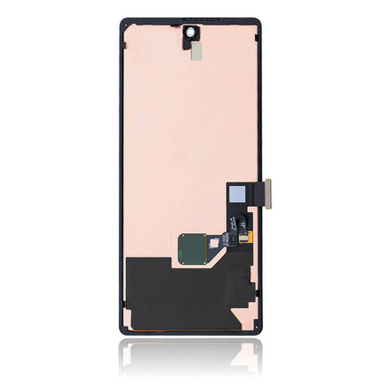For Google Pixel 6 OLED assembly with Frame Black(Refurbished)(SKU:1498626)