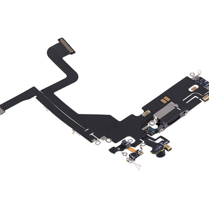 For iPhone 13 pro Charge Port Flex Cabe Black(Premium OEM)(SKU:1478618)
