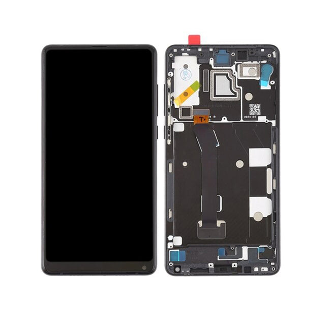 For xiaomi Mix 2S | LCD Assembly With Frame | Black(Refurbished)