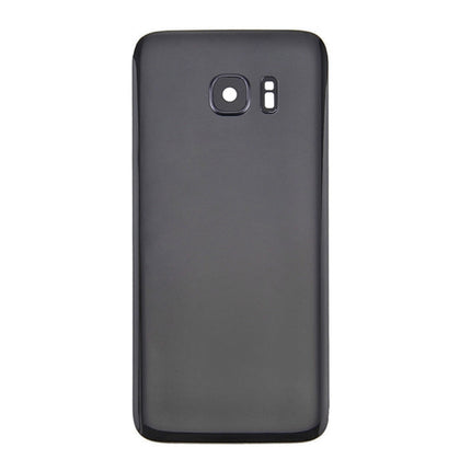For Samsung Galaxy S7 Edge/G935 Back Cover With Camera Cover(No Logo) Black(Aftermarket Plus)(SKU:1087198)