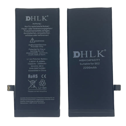 DHLK for iPhone SE 2020 | Battery with sticker High Capacity 2200 mAh ***DE warehouse***