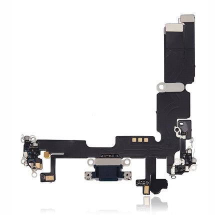 For iPhone 14 Plus Charge Port Flex Cable Black (Refurbished)***DE Warehouse***(SKU:1530827)