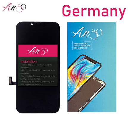 For iPhone 13 OLED Assembly / Hard OLED / IC Removable Black (Aftermarket Plus)***DE Warehouse***(SKU:1517968)