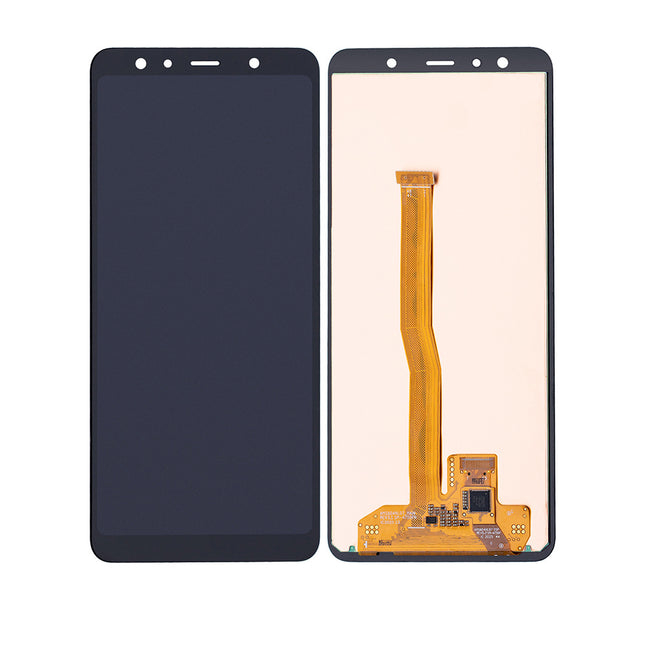 For Samsung Galaxy A7 2018/A750 | LCD Assembly | Black(Refurbished)