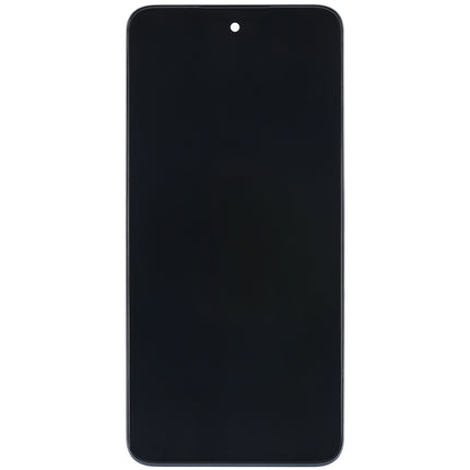 For Motorola G53 LCD Assembly With Frame Black(Refurbished)(SKU:1528825)