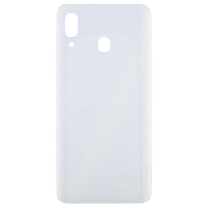 For Samsung Galaxy A30/A305F | Back Cover(No Logo) | White(Aftermarket Plus)