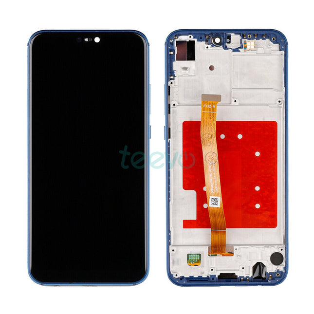 For Huawei P20 Lite /Nova 3E | LCD Assembly With Frame(No Logo) | Blue(Refurbished)