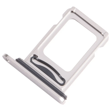 For iPhone 15 Pro / 15 Pro Max Sim Card Holder/Single Card White (Premium OEM)(SKU:1532558)
