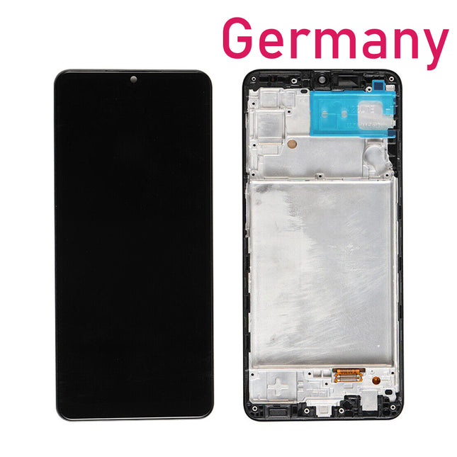 For Samsung Galaxy A22 4G OLED Assembly with Frame OLED ( Aftermarket Plus )***DE Warehouse***(SKU:1528665)