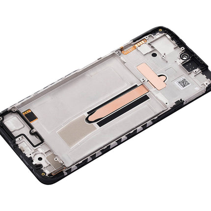 For xiaomi Redmi Note 11S OLED assembly with Frame Black(Refurbished)(SKU:1482792)
