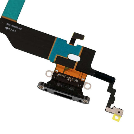 For iPhone X Charge Port Flex Cabe Black(Premium OEM)(SKU:1085322)