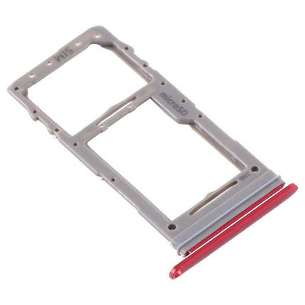 For Samsung Galaxy Note 10 Lite/N770F Sim Card Tray/Dual Sim Card Red(Premium OEM)(SKU:1476661)