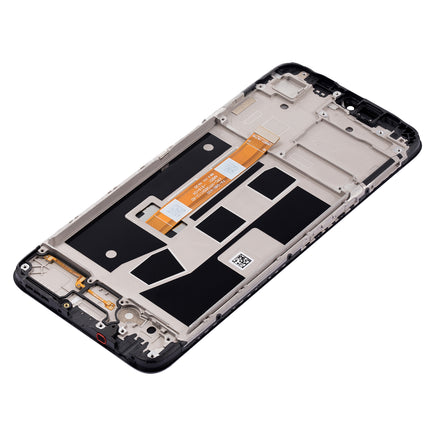 For OPPO A54S LCD Assembly with Frame Black(Refurbished)(SKU:1497145)