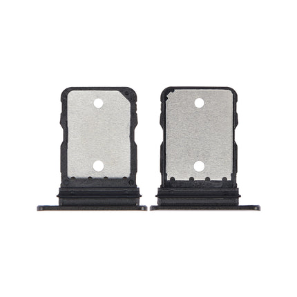 For Google Pixel 6 Sim Card Holder /Dual Card Black Premium OEM (SKU:1563332)