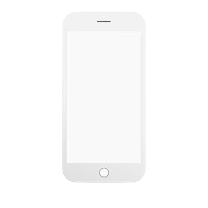 For iPhone 6s Plus Front Glass/Lens With Frame/OCA White(Aftermarket Plus)(SKU:1088482)