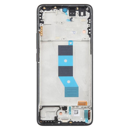 For Xiaomi Redmi Note 14 4G OLED assembly With Frame Black / Small Panel (Premium OEM) (SKU:1562962)
