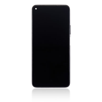 For Huawei P40 Lite 5G LCD Assembly With Frame Black(Refurbished)(SKU:1481763)