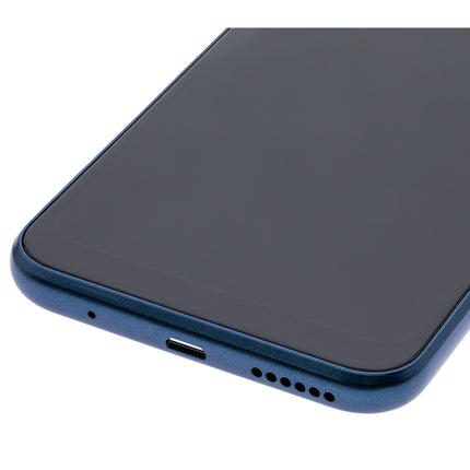 For Motorola E 2020 LCD assembly With Frame/XT2052 Blue (SKU:1565311)