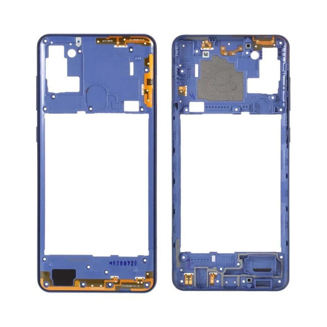 For Samsung Galaxy A21s/A217F | Middle Frame | Blue(Refurbished)