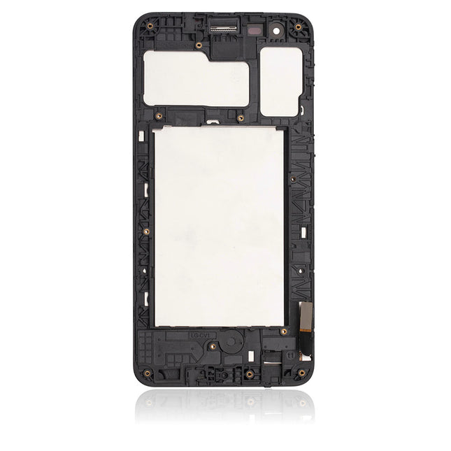 For LG K8 2018/Version A/K8 2018/x210ma | LCD Assembly With Frame | Black(Aftermarket Plus)