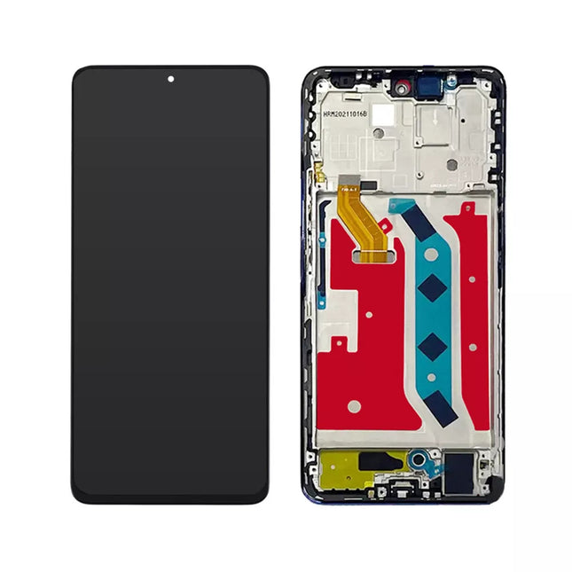 For Honor Magic4 Lite LCD Assembly With Frame | Black (Refurbished )