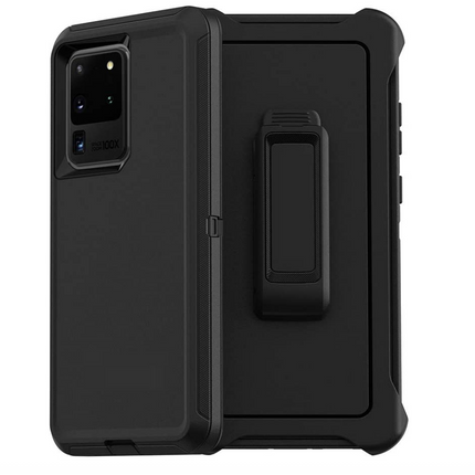For Samsung Galaxy S20 Ultra no logo phone case|Black