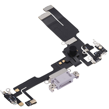 For iPhone 14|Charge Port Flex Cable|Purple(Premium OEM)(SKU:1500535)