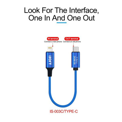 iSoft IS-003C User Data Transfer Cable - Transfer Data From Type C to iPhone(SKU:1499294)