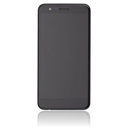For LG K10 2018/K11 LCD Assembly With Frame Black(Aftermarket Plus)(SKU:1348577)