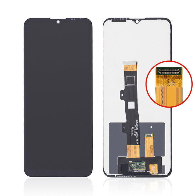 For Motorola E7/E7i power/E7 power | LCD Assembly | Black(Refurbished)