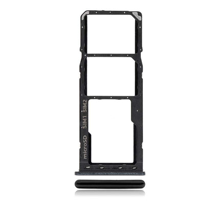 For Samsung Galaxy A20/A205F/A30/A40/A50 | Sim Card Tray/Dual Sim Card | Black(Premium OEM)