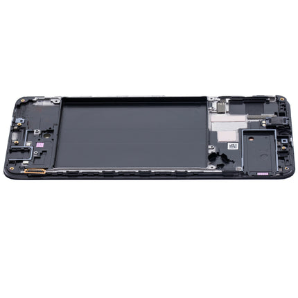 For Samsung Galaxy A70/A705 4G / OLED assembly With frame / black  (Refurbished)(SKU:1134927)