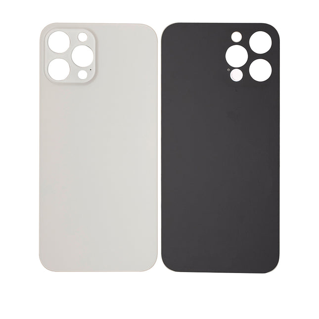 For iPhone 12 Pro max | Lens for back cover/Big Camera Hole/No Logo | White(Aftermarket Plus)