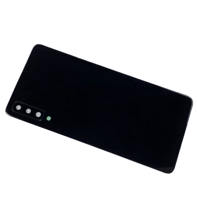 For Samsung Galaxy A7 2018/A750 Back Cover/With Camera Cover/no logo | Black(Aftermarket Plus)