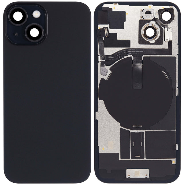 For iPhone 15 Lens for back cover With bracket and back camera lens / Magnetic | Black (Aftermarket Plus)