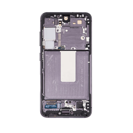 For Samsung Galaxy S23 China edition / F version 5G OLED assembly With frame / black  (Refurbished)(SKU:1529965)