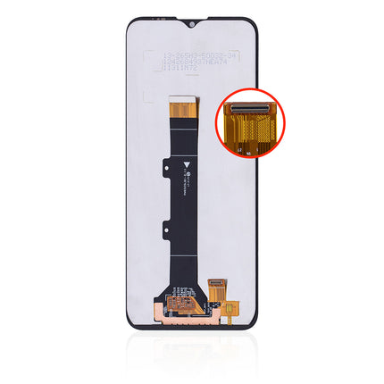 For Motorola G20/XT2128 LCD Assembly Black(Refurbished)(SKU:1476078)