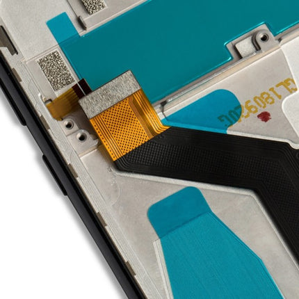For Motorola One/P30 Play LCD Assembly With Frame(No Logo) Black(Refurbished)(SKU:1379597)