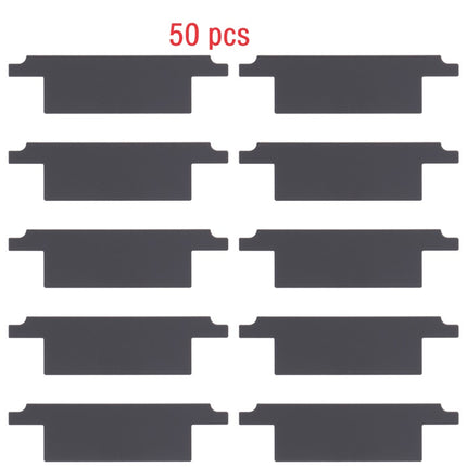 For iPhone XS | 50 set Battery Black Adhensive Strip Sticker