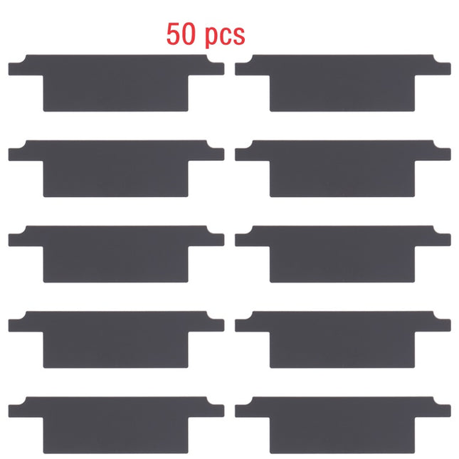 For iPhone XS | 50 set Battery Black Adhensive Strip Sticker