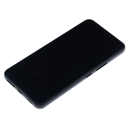 For Samsung Galaxy S22 5G China edition / F version / TS 5G OLED Assembly With frame / black  (Aftermarket Plus)(SKU:1559504)