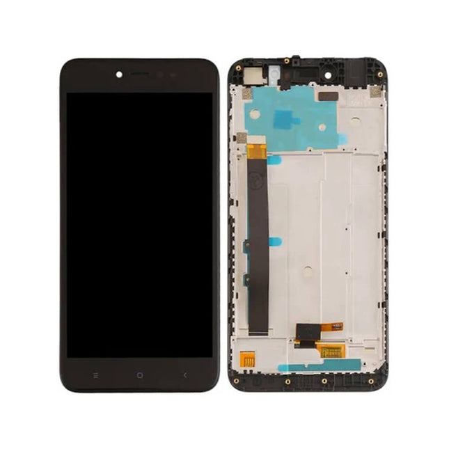 For Xiaomi Redmi Note 5A/Note 5 prime | LCD Assembly With Frame/High Prime version | Black(Refurbished)