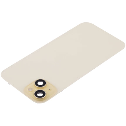For iPhone 15 Plus Lens for back cover With bracket and back camera lens / Magnetic Yellow (Aftermarket Plus)(SKU:1555161)