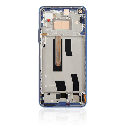 For xiaomi 11 Lite/Xiaomi 11 Lite 5G OLED assembly With Frame Blue(Premium OEM)(SKU:1477100)