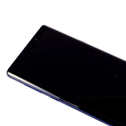 For Samsung Galaxy Note 9/N960 OLED assembly With Frame Blue(Refurbished)(SKU:1113410)