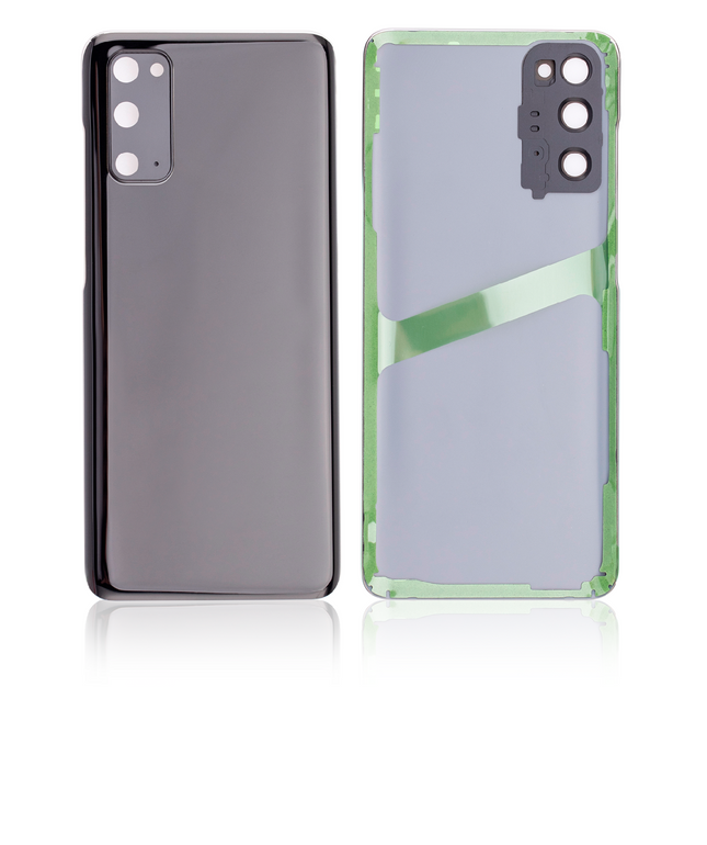 For Samsung Galaxy S20 | Back Cover With Camera Cover(No Logo) | Black(Aftermarket Plus)