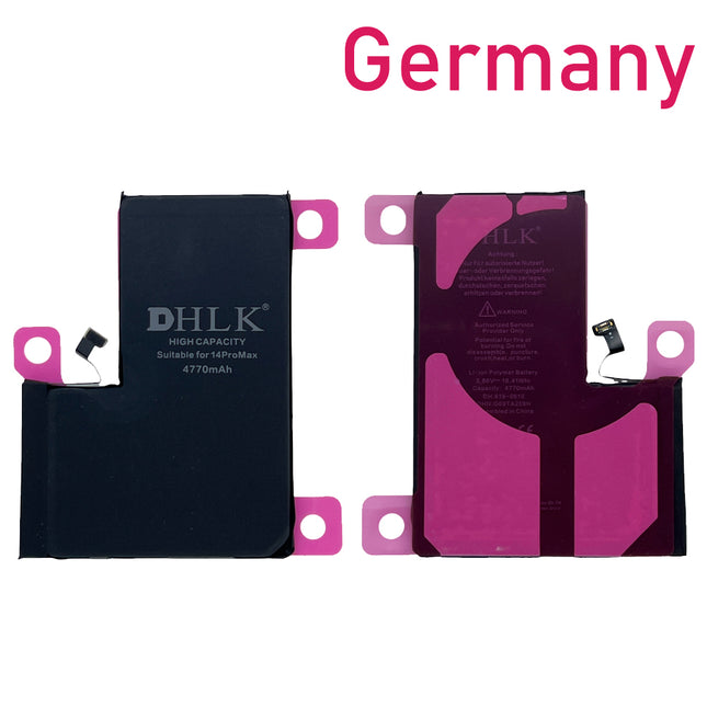 DHLK for iPhone 14 Pro Max | Battery with sticker High Capacity 4770 mAh ***DE warehouse***
