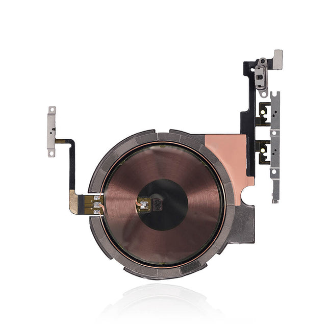 For iPhone 12 Pro max | Wireless charging coil With Volume On/Off Flex Cable | (Premium OEM)