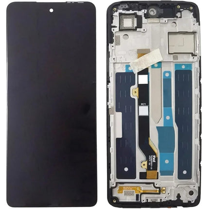 For Infinix Note 30 LCD assembly with Frame Black (SKU:1564328)