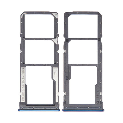 For Xiaomi Redmi Note 8 Sim Card Tray Blue(Premium OEM)(SKU:1196065)